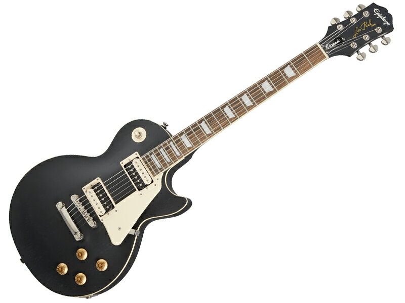 新品同様　エピフォンLes Paul Special VE Worn Ebony Amazon | Epiphone Les Paul Special VE Vintage Worn Ebonyエレキ
