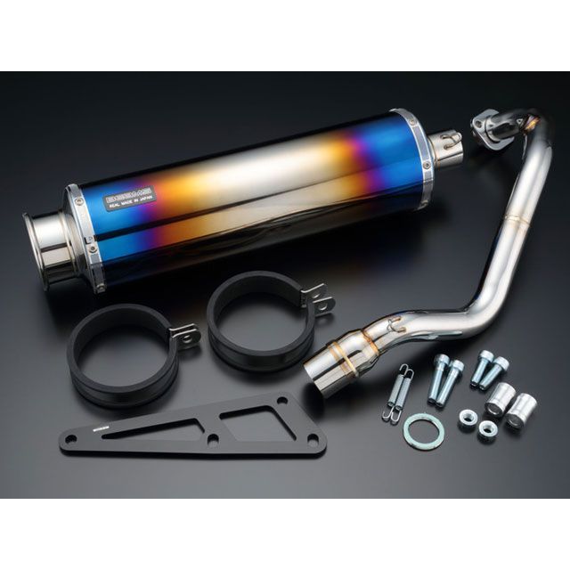 フォルツァ mf08 BEAMS チタン製マフラー ブルー/シルバー 楽天市場】テクノウエル ビームス BEAMS SS400ヒートチタン SP