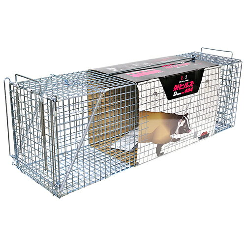 楽天市場】丸十金網 丸十金網 中型動物捕獲器アニマルキャッチャーL型