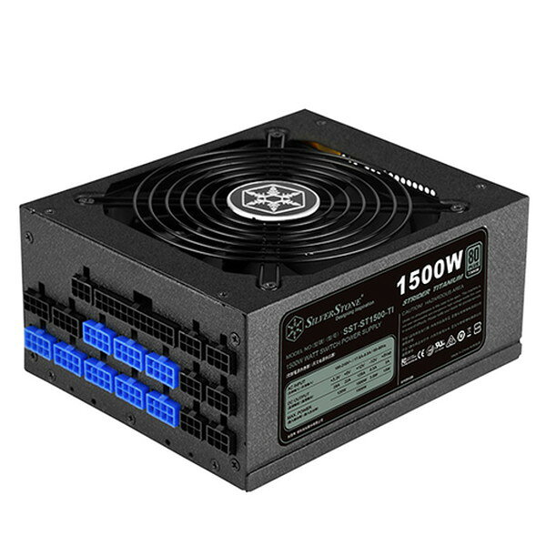 SILVERSTONE SST-ST1500-TI Strider Titaniumシリーズ 1500W 80PLUS Titanium認証