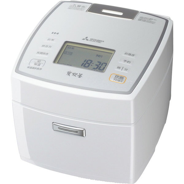 楽天市場】三菱電機 三菱電機 IH炊飯器 ピアノブラック 5.5合 NJ 