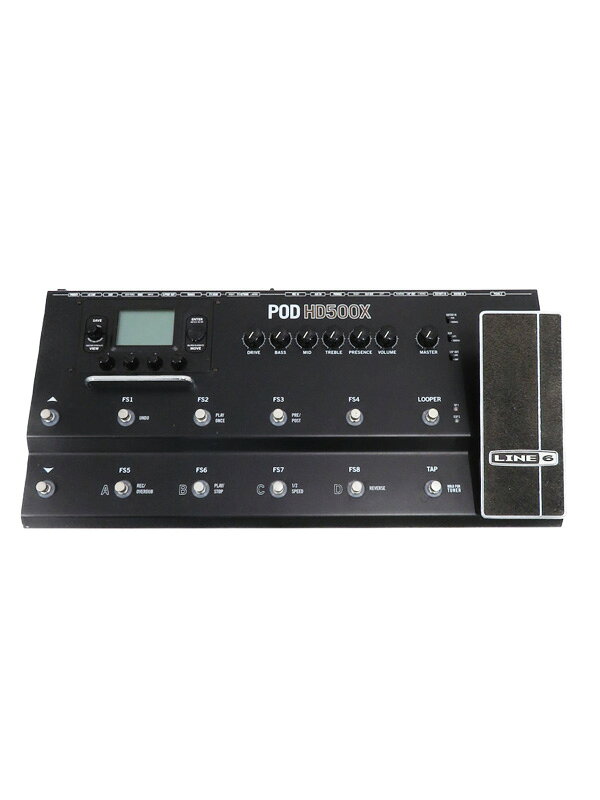 楽天市場】LINE6/ラインシックス POD HD500X アンプシミュレーター
