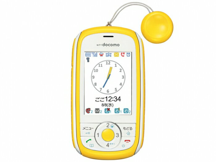 NTTdocomo -  Rx4mama　新品　SHARP キッズケータイ SH-03M イエロー キッズケータイ SH-03M [イエロー] (MNP)の製品画像 - 価格.com