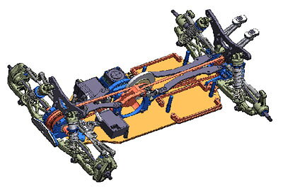楽天市場】スクエア タミヤTA05-Ver.2用 ミニコンバージョンキットMS-2