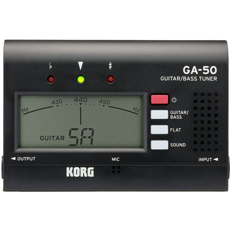GA-50 GUITAR/BASS TUNER KORG