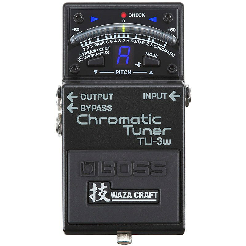 TU-3W J MADE IN JAPAN Chromatic Tuner 技 Waza Craft Series Special Edition BOSS