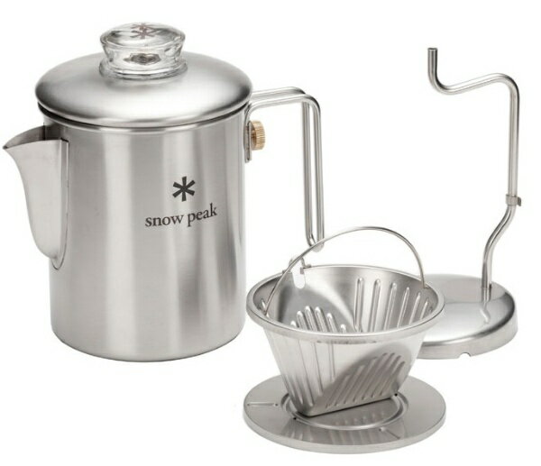 [廃盤]スノーピーク　ステンレスパーコレーター　PR-006 Amazon | スノーピーク(snow peak) ステンレス パーコレーター6