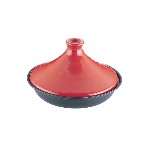 LINEクーポン有 ATZ0501 ブローディア IHタジン鍋 ガラス蓋付 19 赤 3075 4971360330754 イシガキ産業 ブローディアIHタジン鍋