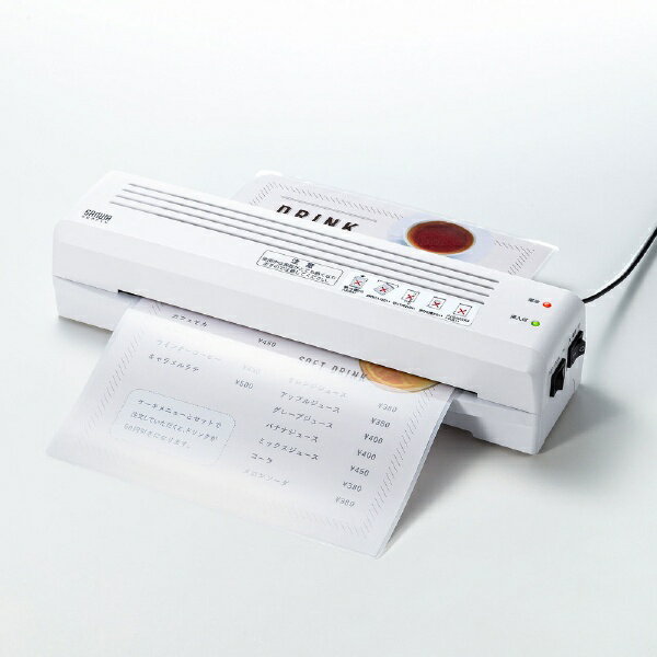 SANWA SUPPLY A4ラミネーター 2本ローラー LM-A4R2