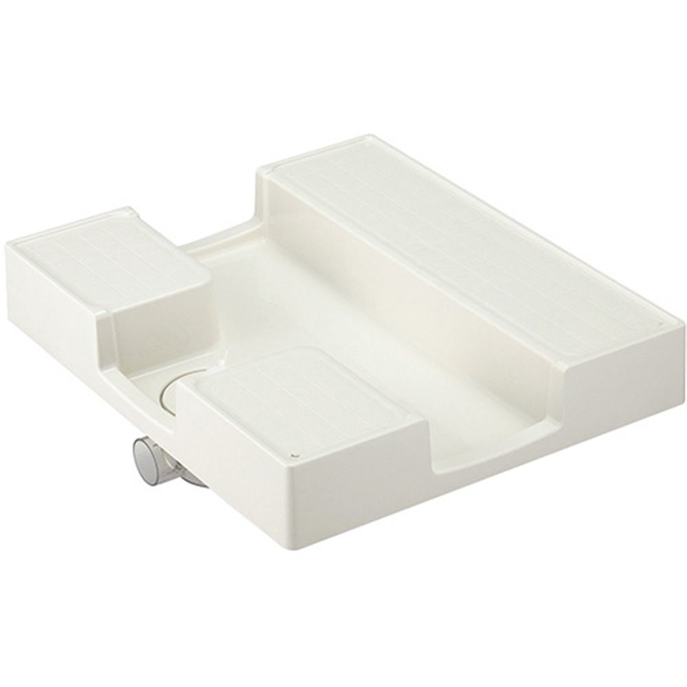 三栄水栓製作所 SANEI H5412-750 洗濯機パン 洗濯機防水パン 洗濯器用品 アイボリーホワイト