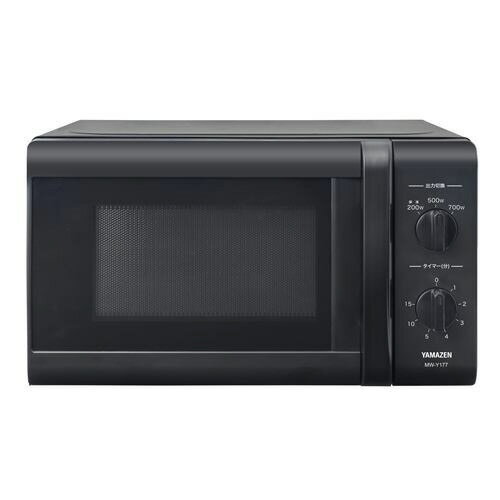 楽天市場】山善 山善 YAMAZEN MW-Y177B6 ブラック 電子レンジ 17L