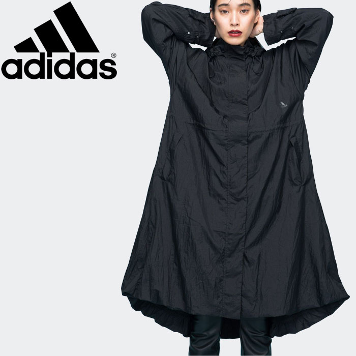 楽天市場】adidas アディダス ライトウーブン ロングジャケット