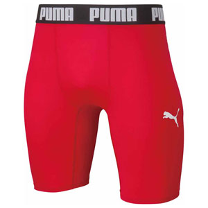 PUMA プーマ コンプレッション ジュニアショートタイツ 品番：656334 カラー：PUMA RED－PUMA 01 サイズ：130