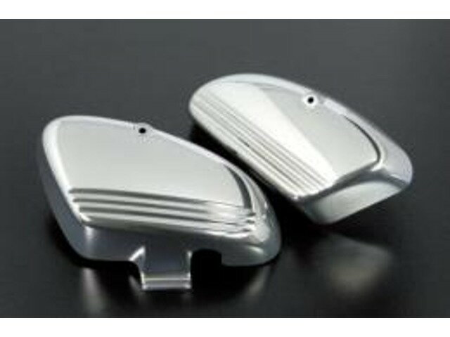 SP武川 カブ用メッキサイドカバーセット ABS/メッキ スーパーカブ/リトルカブ用 09-09-0025
