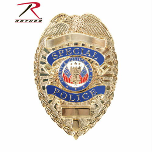 楽天市場】Rothco ロスコ/スペシャルポリス 警察バッジ ゴールド