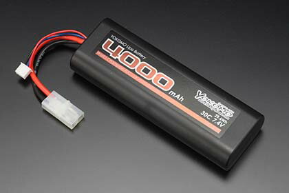 ヨコモ RPB-80E レーシングパフォーマー Ultra シリーズ Li-po 8000mAh/3.7V100Cバッテリー ±4mm コネクター仕様