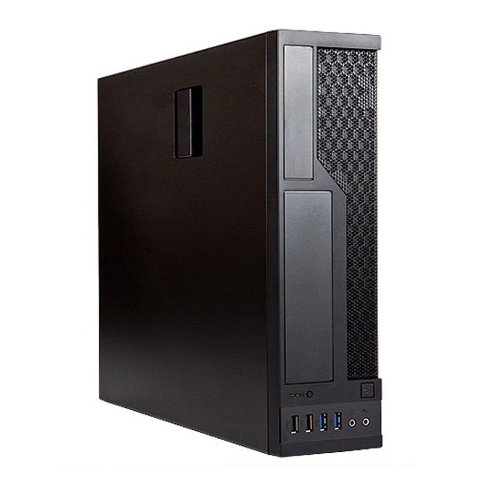 UAC MicroATXスリムタワーケース/ 300W電源搭載/ ブラック IW-CE685/300H