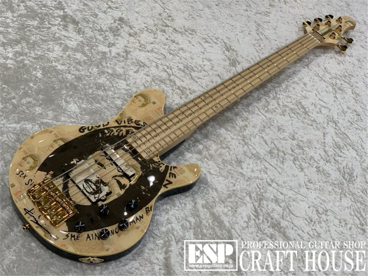 楽天市場】イー・エス・ピー Edwards E-GLAMBELLY GOOD VIBES L'Arc-en