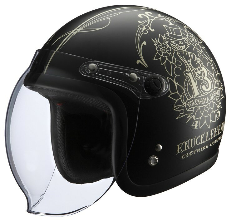 楽天市場】RIDEZ RIDEZ ライズ ナックルヘッド WildCat2 MBK ジェット