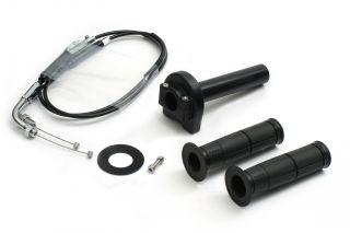 ACTIVE アクティブ スロットルキット (ホルダー:TYPE-1 BLK) 巻取φ42 (メッキ金具) 1061562
