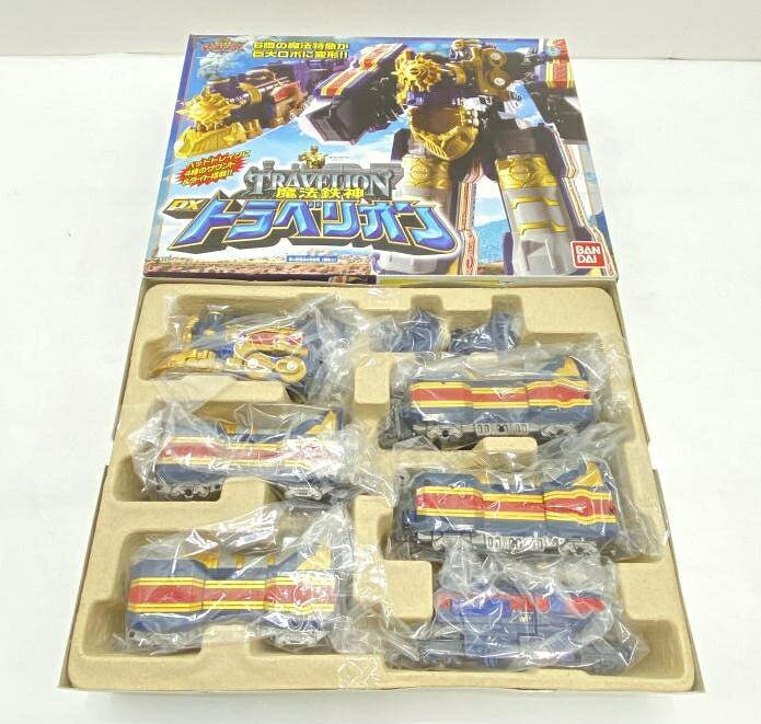 楽天市場】バンダイ 魔法戦隊マジレンジャー 魔法鉄神DXトラベリオン