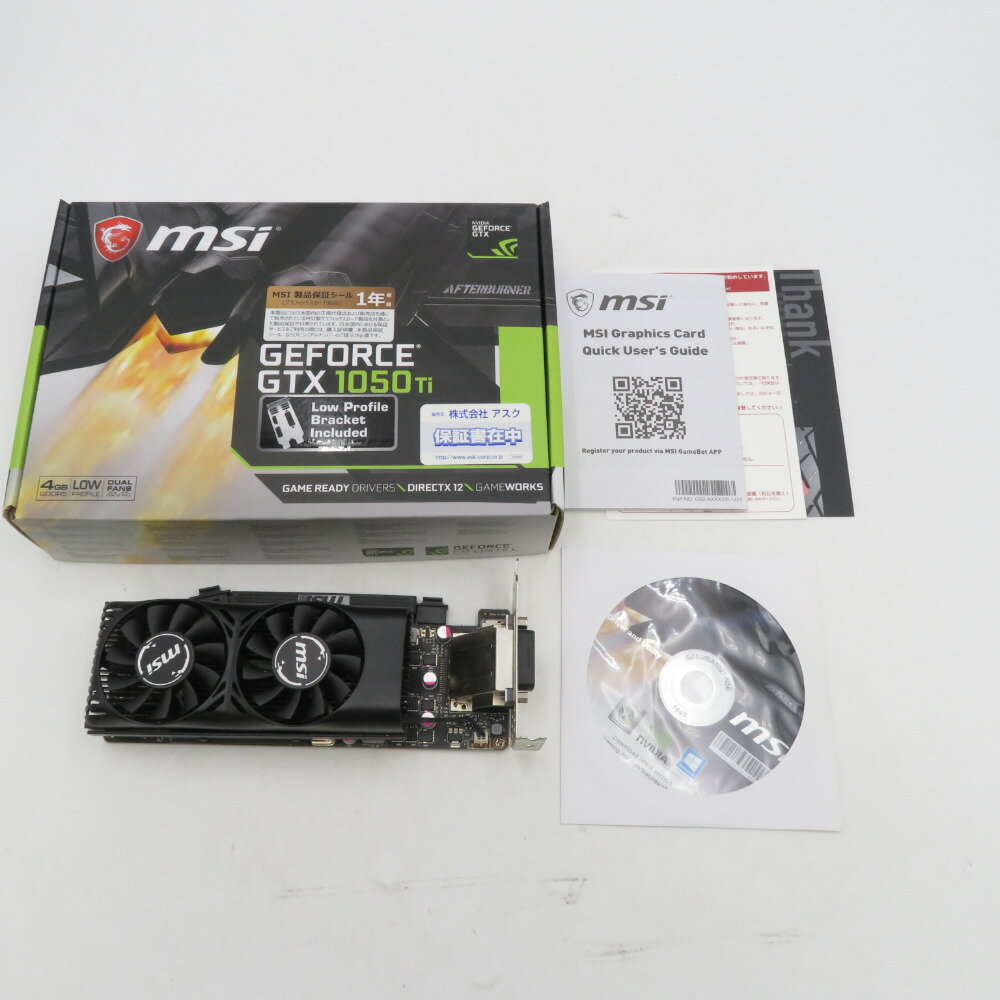 楽天市場】アスク MSI GeForce GTX 1050 Ti 4GT LP GTX1050Ti/4GB