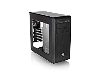 THERMALTAKEATX Micro ATX Mini ITX対応ミドルタワーPCケース Core V31 電源なし・ブラック CA1C800M1WN00