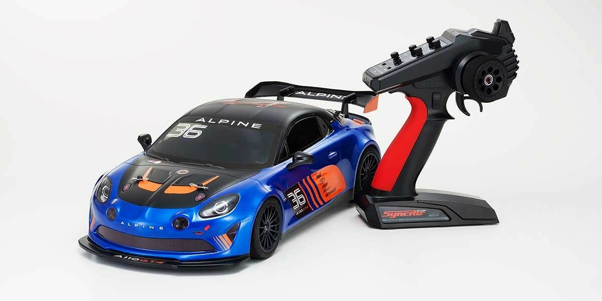 楽天市場】京商 1/10 電動RC EP フェーザー Mk2 アルピーヌ GT4 レディ