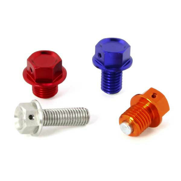 ZETA ジータ マグネット付ドレンボルト ZE58-1522 ブルー