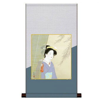 COMOLIFE コモライフ 色紙掛・色紙セット 上村松園 涼風 31×57cm NS2HEM-025 2167187