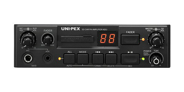 楽天市場】ユニペックス UNI-PEX アンプ内蔵型モニター