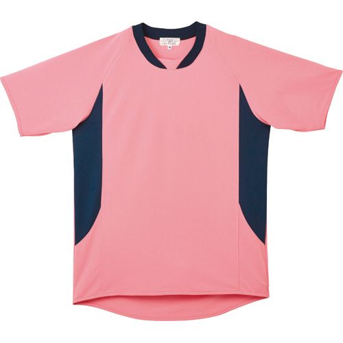 トンボ｜TOMBOW キラク 入浴介助用シャツ 男女兼用 CR108 L ピーチ