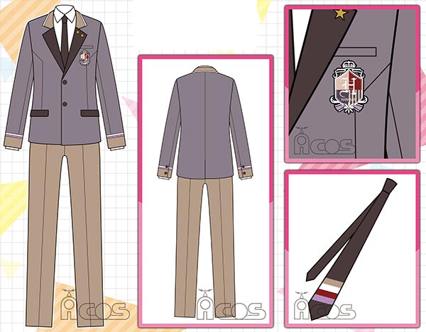 楽天市場】ムービック A3！ 花咲学園高校制服 Mサイズ ACOS | 価格比較