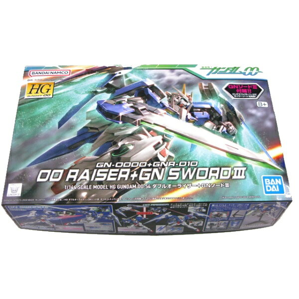 楽天市場】バンダイ 1／144 ダブルオーライザー（粒子貯蔵タンク型