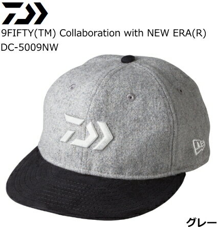 60周年記念モデル　 ダイワ　ニューエラDC-5107N グレー 楽天市場】グローブライド ダイワ(Daiwa) 9FIFTY Collaboration with