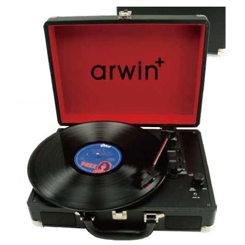 楽天市場】アーウィンジャパン ポータブルレコードプレーヤー LP EP盤