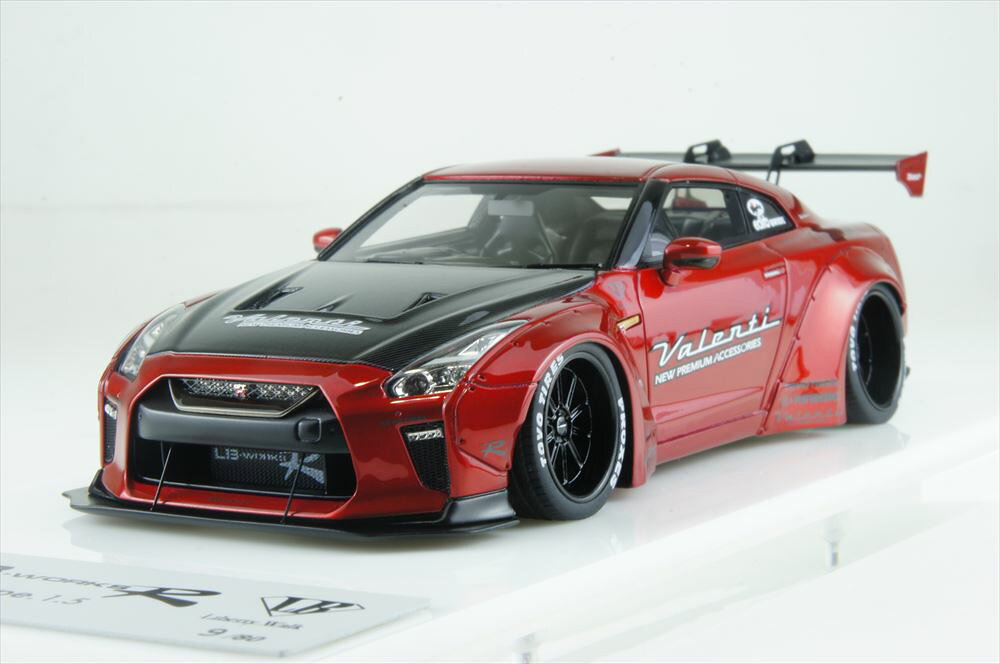 楽天市場】メイクアップ 1/43 Garage Active ACTIVE R33 GT-R Wide