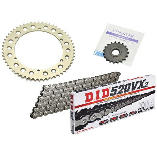 Webike | SUNSTAR サンスター チェーン＆スプロケット 3点セット