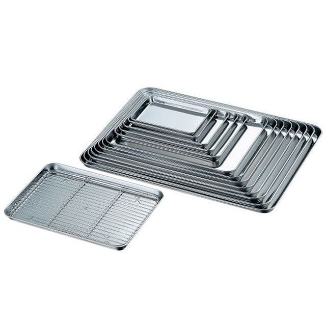 赤川器物製作所 77010 ステンケーキバット10吋