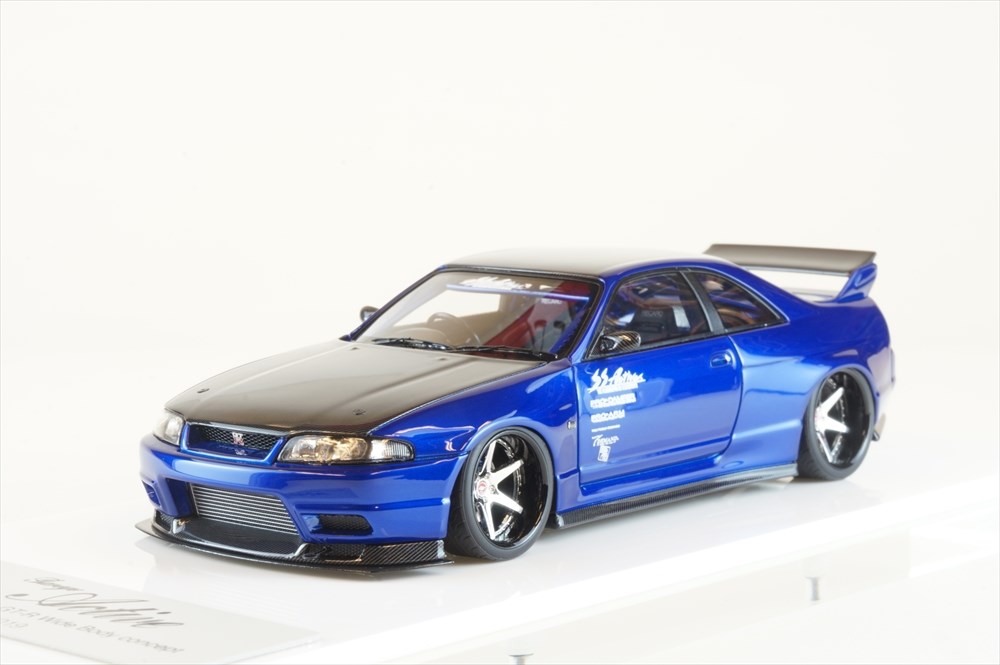 楽天市場】メイクアップ 1/43 Garage Active ACTIVE R33 GT-R Wide