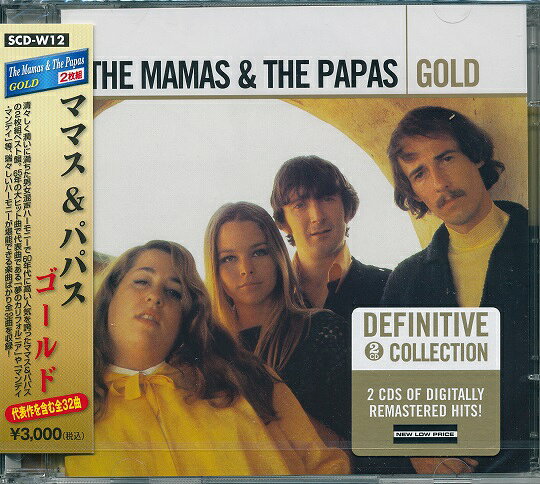 輸入盤 ママス&パパス/the mamas&the papas gold:scd-w12