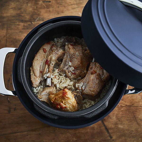 Re・De Pot 電気圧力鍋 2L ネイビー PCH-20LN