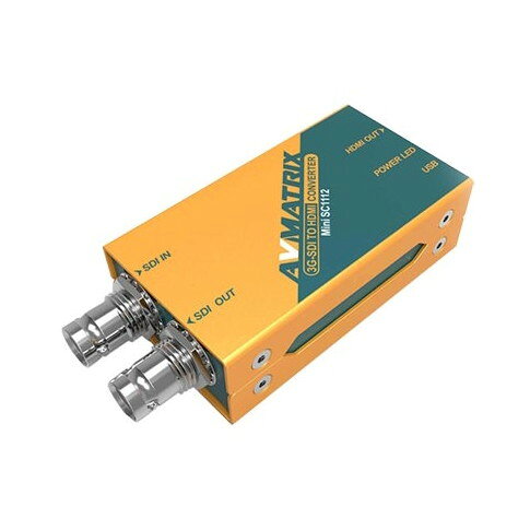ADTECHNO エーディテクノ Mini SC1112 3G-SDI to HDMI ミニコンバーター