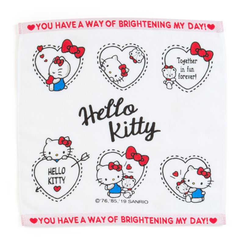 楽天市場】サンリオ ハローキティ ハンドタオル(ハート) | 価格比較