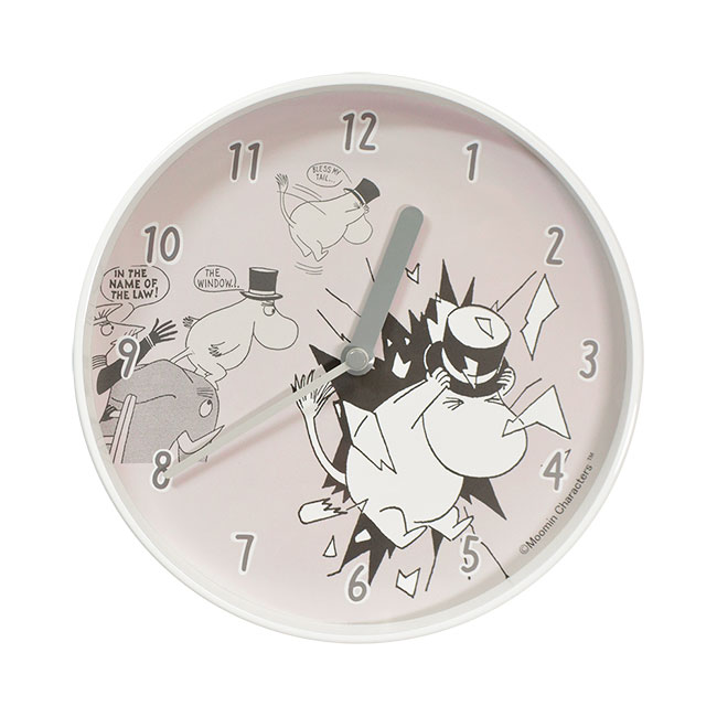 MOOMIN ムーミン　ウォールクロック　壁掛け時計　ロストインバレー　未使用 楽天市場】ピーオーエス Moomin ムーミン ウォールクロック ロストイン