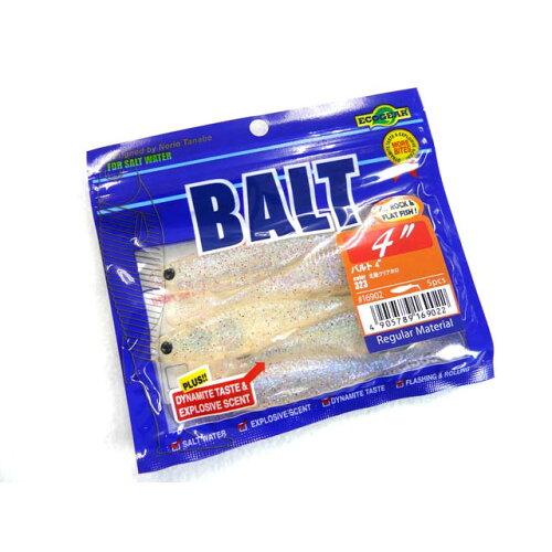 エコギア ワーム バルト 4インチ 323 北陸クリアホロ