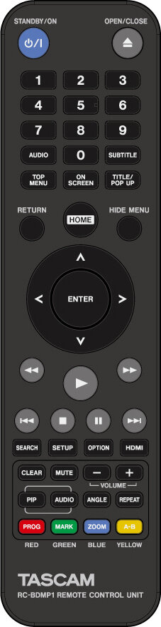TASCAM マルチメディアプレイヤー BD-MP1