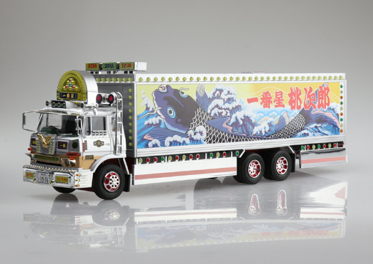 楽天市場】青島文化教材社 1／32 トラック野郎 No．06 一
