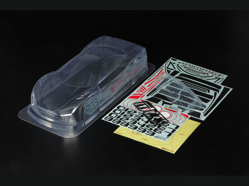 1/10RC SUBARU WRX STI NBRチャレンジ軽量ボディが完成