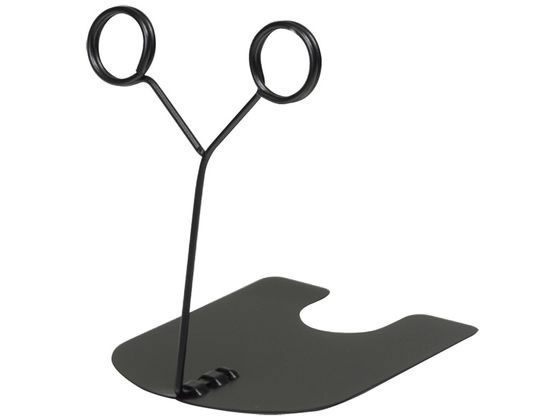 3868700 ツインリングスタンド TW－10－BK ブラック 59486 4904625759106